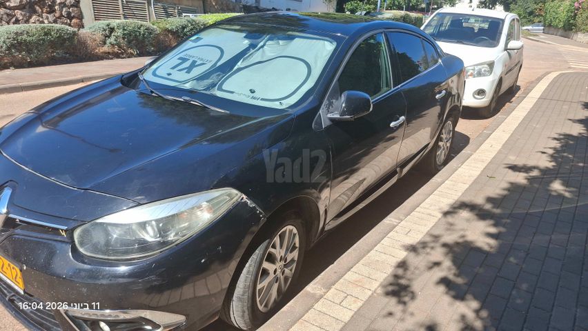 מודעת רכב רנו פלואנס