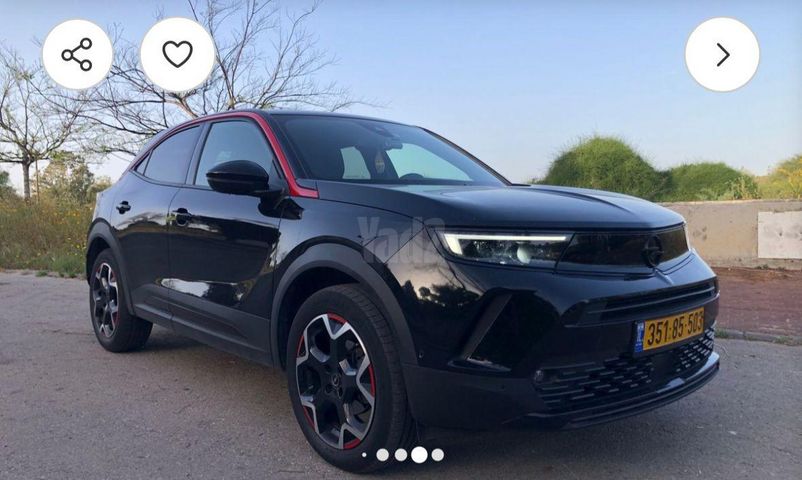 מודעת רכב אופל מוקה