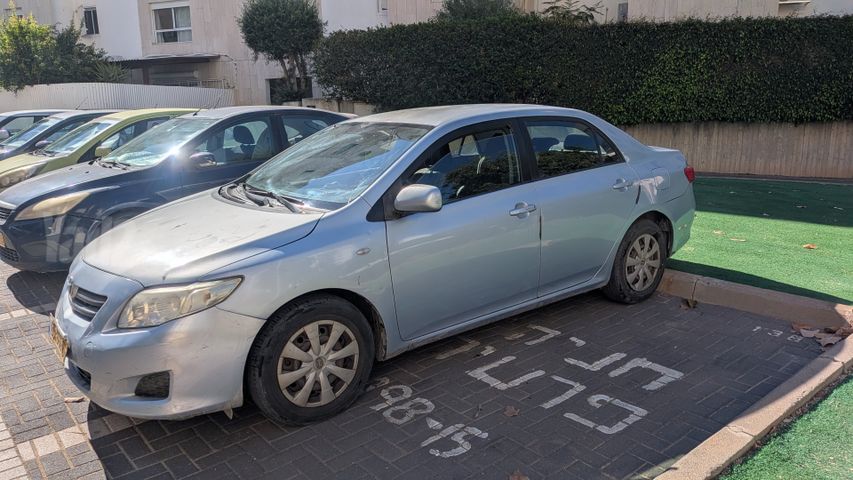 מודעת רכב טויוטה קורולה