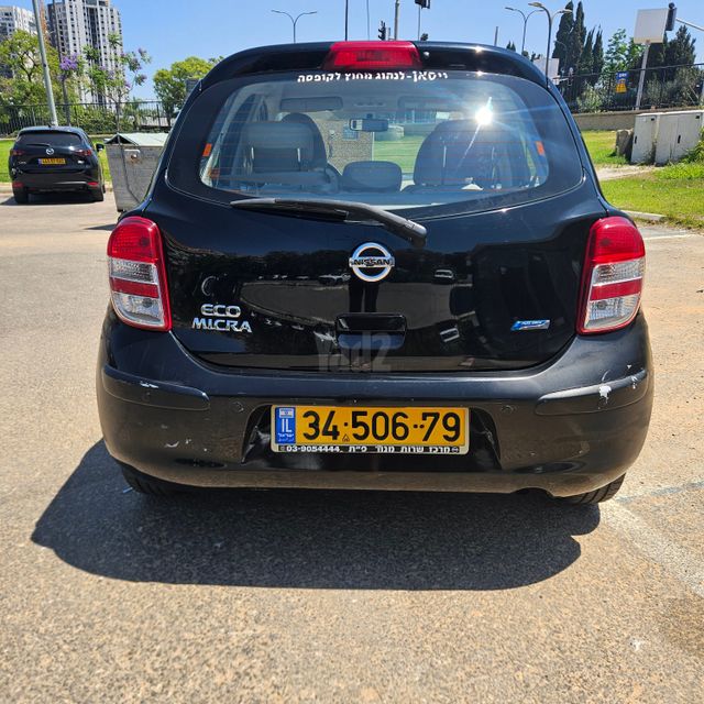 מודעת רכב ניסאן מיקרה