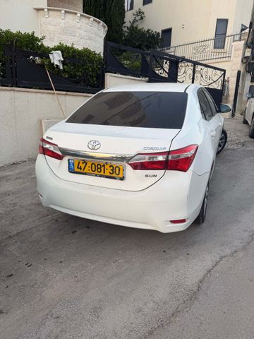 מודעת רכב טויוטה קורולה