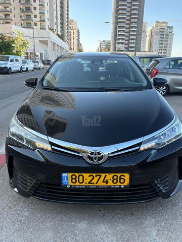 מודעת רכב טויוטה קורולה
