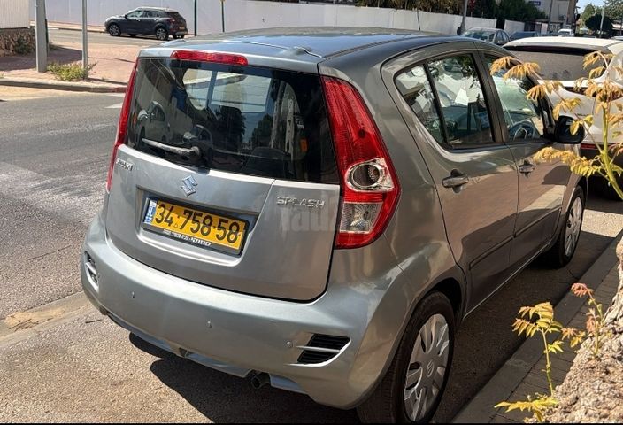 מודעת רכב סוזוקי ספלאש