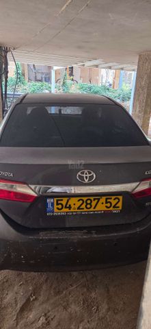 מודעת רכב טויוטה קורולה