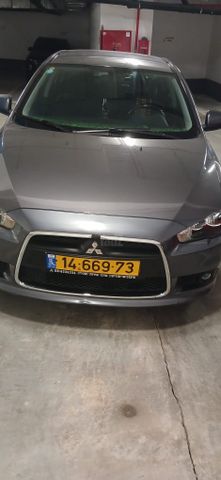מודעת רכב מיצובישי לנסר