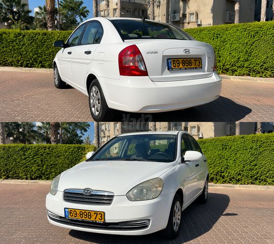 מודעת רכב יונדאי אקסנט i25