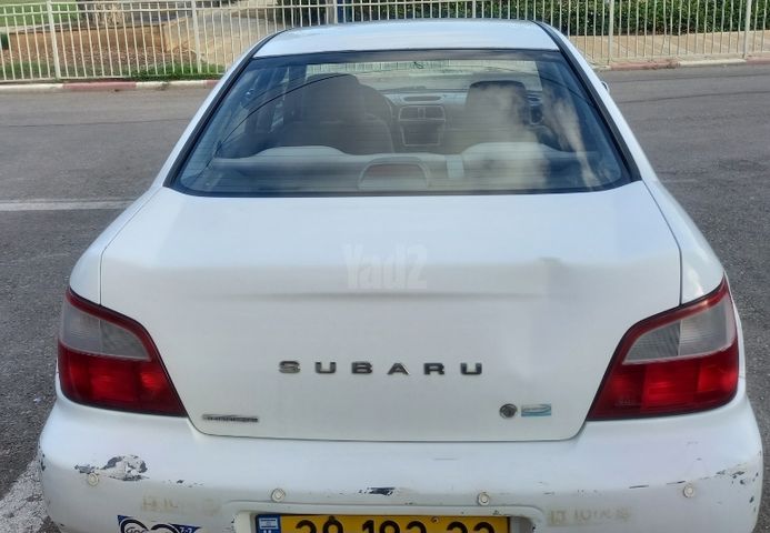 מודעת רכב סובארו אימפרזה