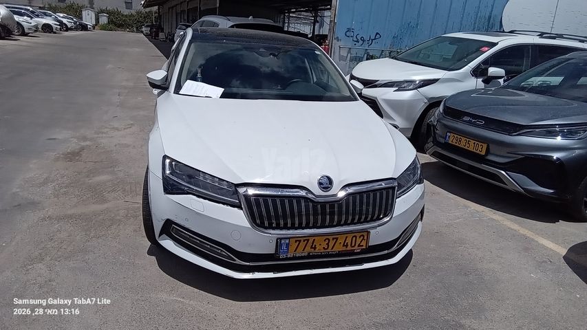 מודעת רכב סקודה סופרב