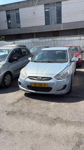מודעת רכב יונדאי אקסנט i25