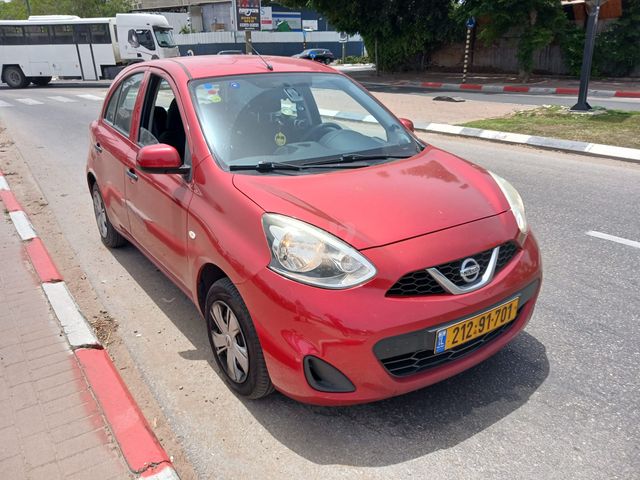 מודעת רכב ניסאן מיקרה