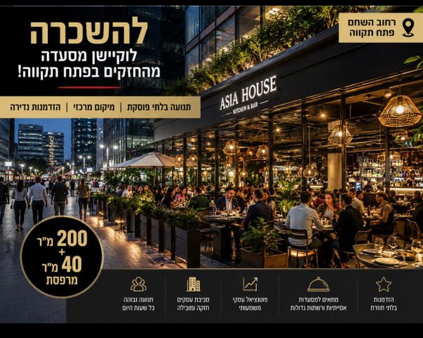 חנויות/ שטח מסחרי, פתח תקווה