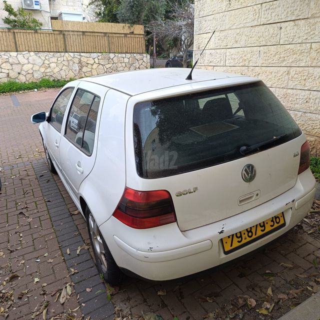 מודעת רכב פולקסווגן גולף