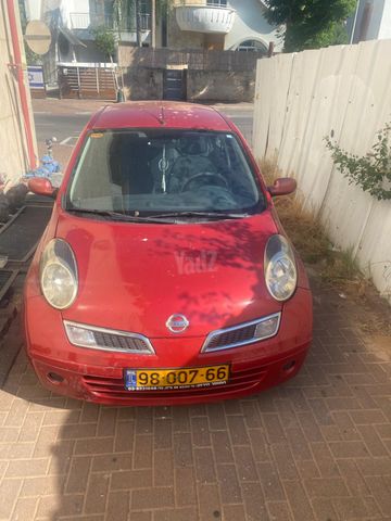 מודעת רכב ניסאן מיקרה