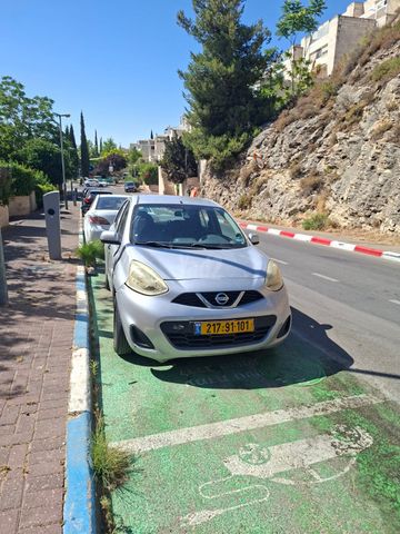 מודעת רכב ניסאן מיקרה