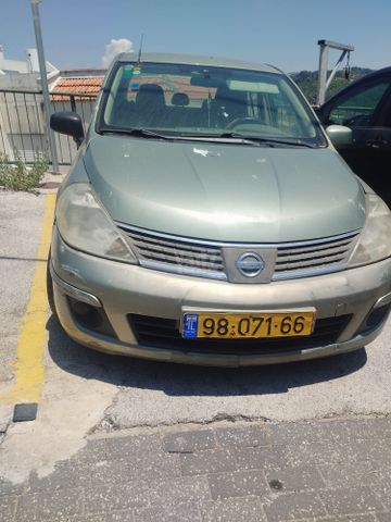 מודעת רכב ניסאן טידה
