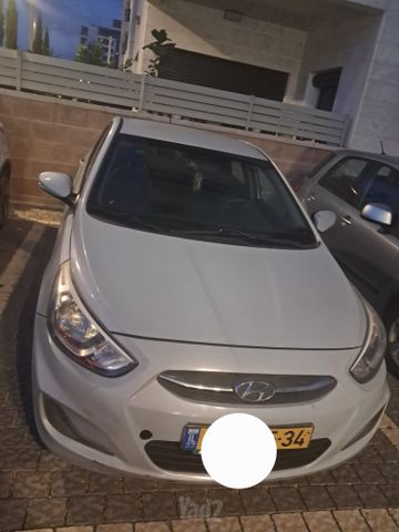 מודעת רכב יונדאי אקסנט i25