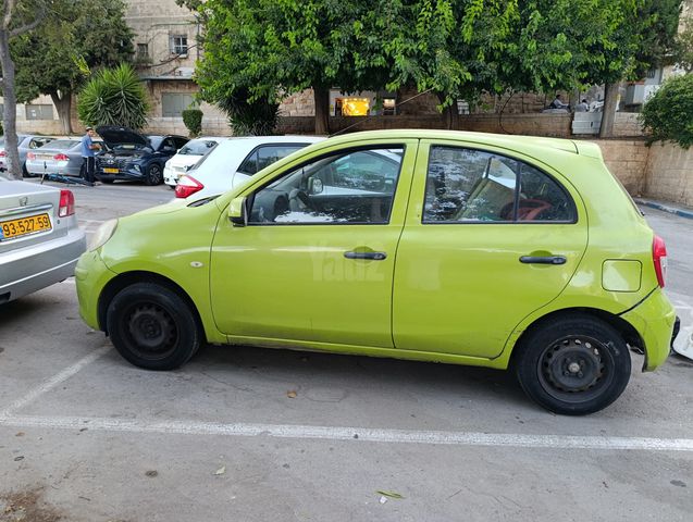 מודעת רכב ניסאן מיקרה