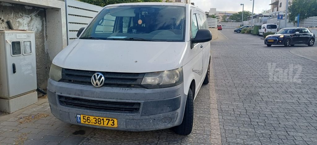 מודעת רכב פולקסווגן טרנספורטר