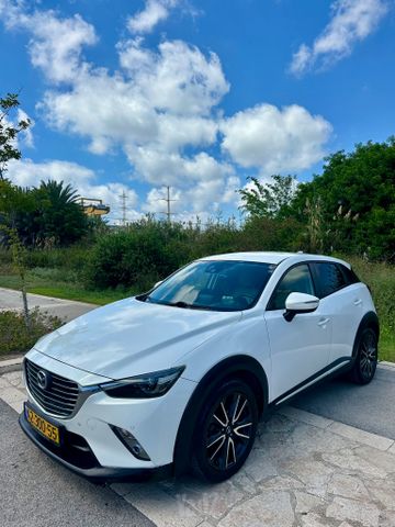 CX-3 Pure White אוט׳ 5 דל 2.0 (156 כ״ס) [2017-2017]
