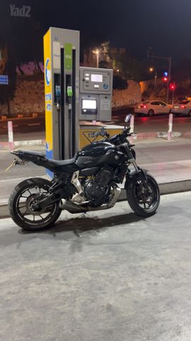 מודעת רכב ימאהה MT 07
