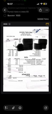 מודעת רכב ימאהה MT 07