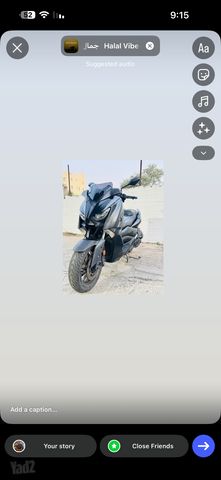 מודעת רכב ימאהה XMAX 400 Tech MAX
