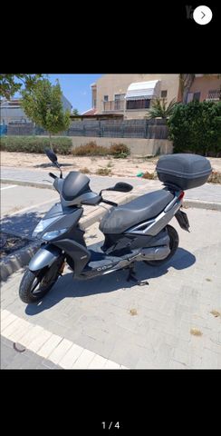 מודעת רכב קימקו אג'יליטי סיטי 125