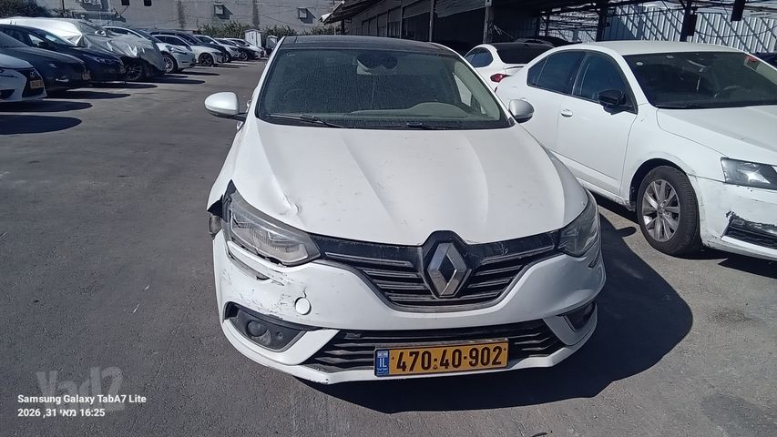 מודעת רכב רנו מגאן