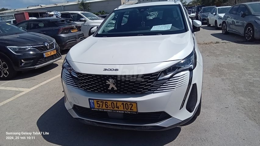 מודעת רכב פיג'ו 3008