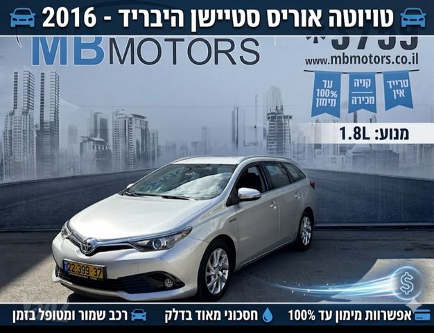 מודעת רכב טויוטה אוריס