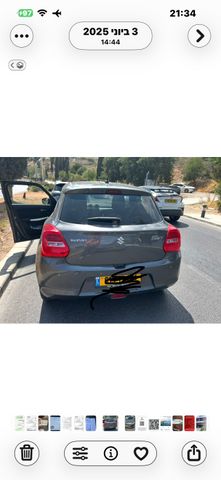 מודעת רכב סוזוקי סוויפט