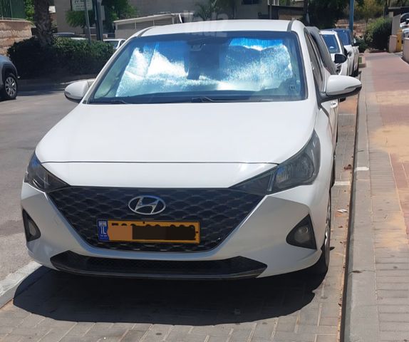 מודעת רכב יונדאי אקסנט i25