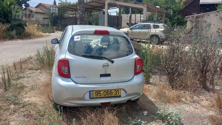מודעת רכב ניסאן מיקרה