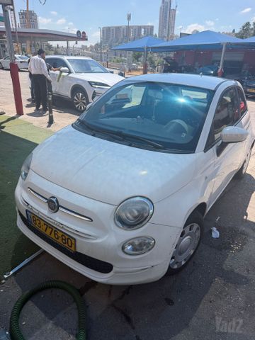 מודעת רכב פיאט 500