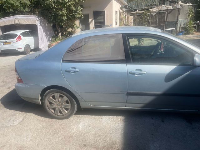 מודעת רכב טויוטה קורולה