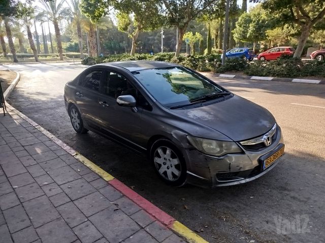 מודעת רכב הונדה סיוויק