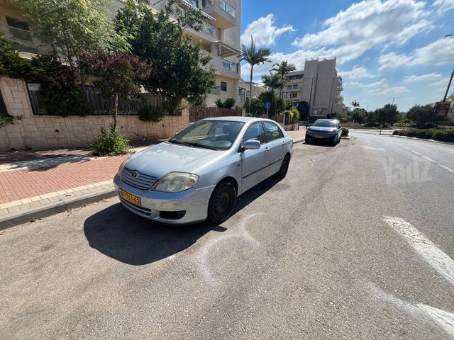 מודעת רכב טויוטה קורולה