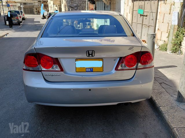 מודעת רכב הונדה סיוויק