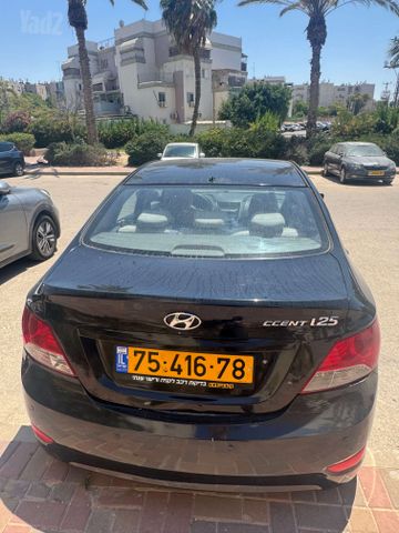 מודעת רכב יונדאי אקסנט i25