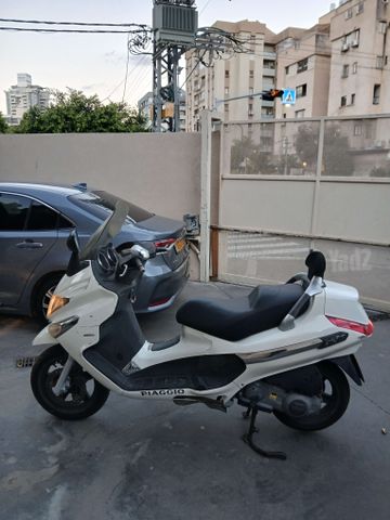 מודעת רכב פיאג'ו X-Evo 250