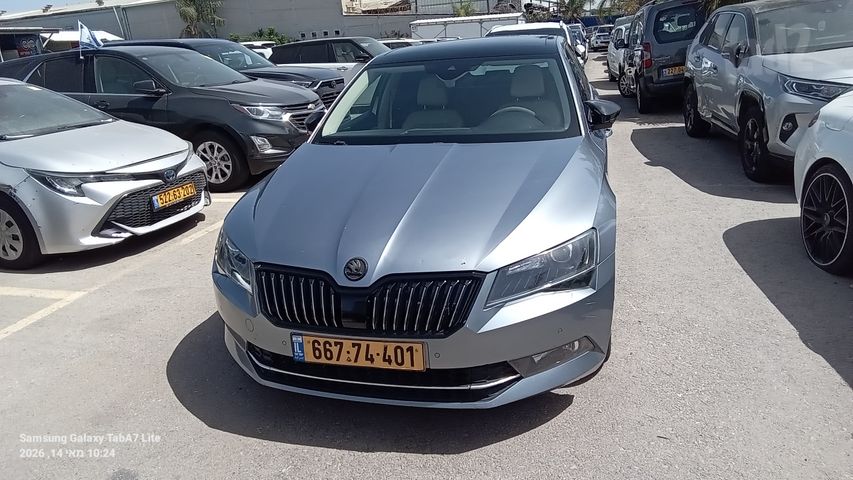 מודעת רכב סקודה סופרב