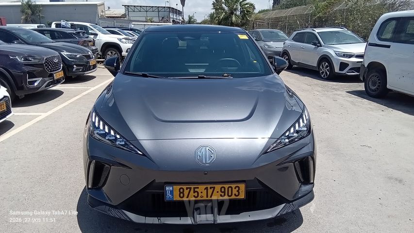 מודעת רכב אם ג'י MG4