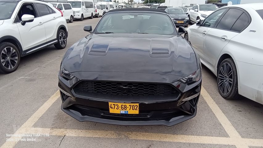מודעת רכב פורד מוסטנג