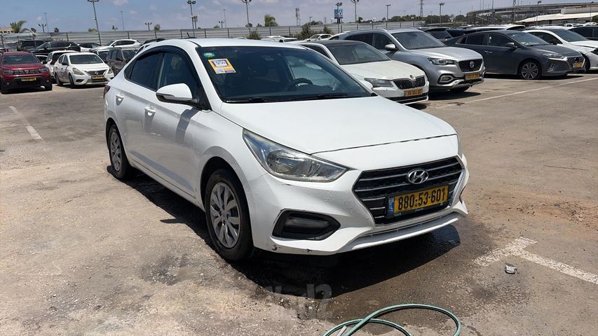 מודעת רכב יונדאי אקסנט i25