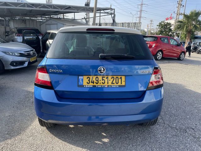 מודעת רכב סקודה פאביה 2
