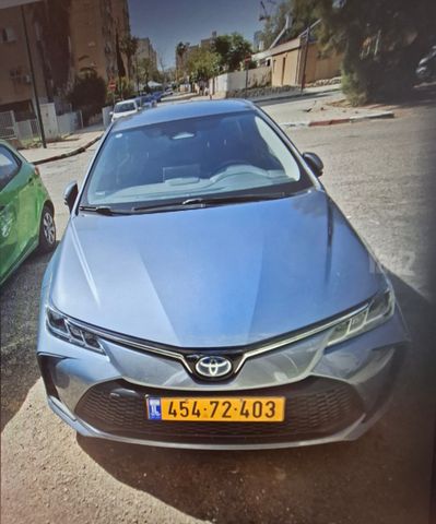 מודעת רכב טויוטה קורולה