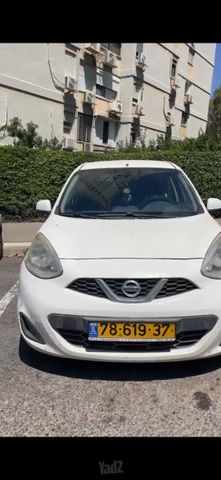 מודעת רכב ניסאן מיקרה