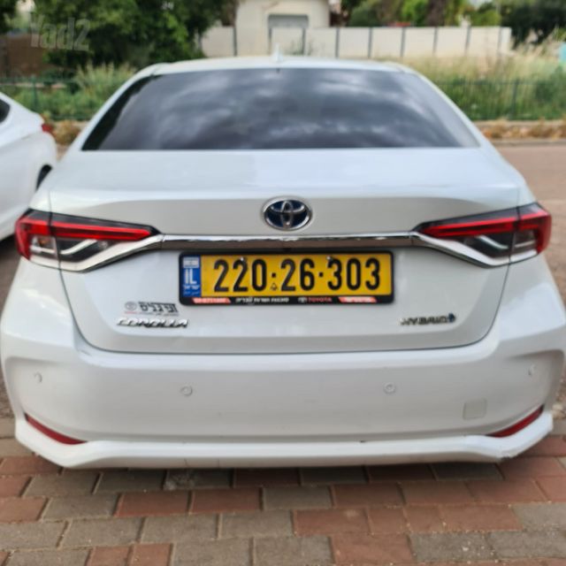 מודעת רכב טויוטה קורולה
