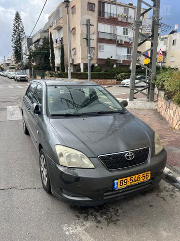 מודעת רכב טויוטה קורולה