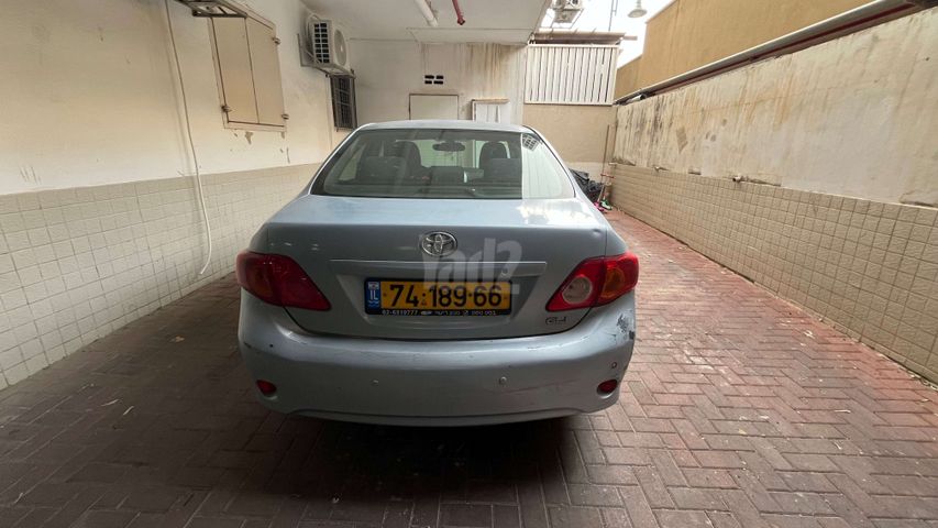 מודעת רכב טויוטה קורולה